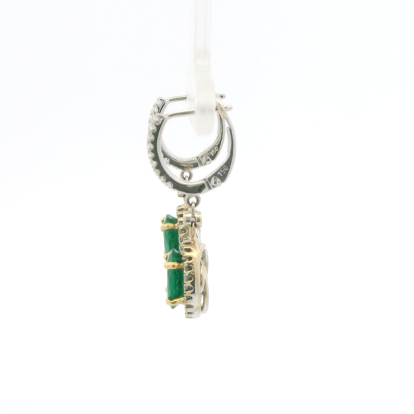 emerald-and-yellow-gold-dangle-earrings