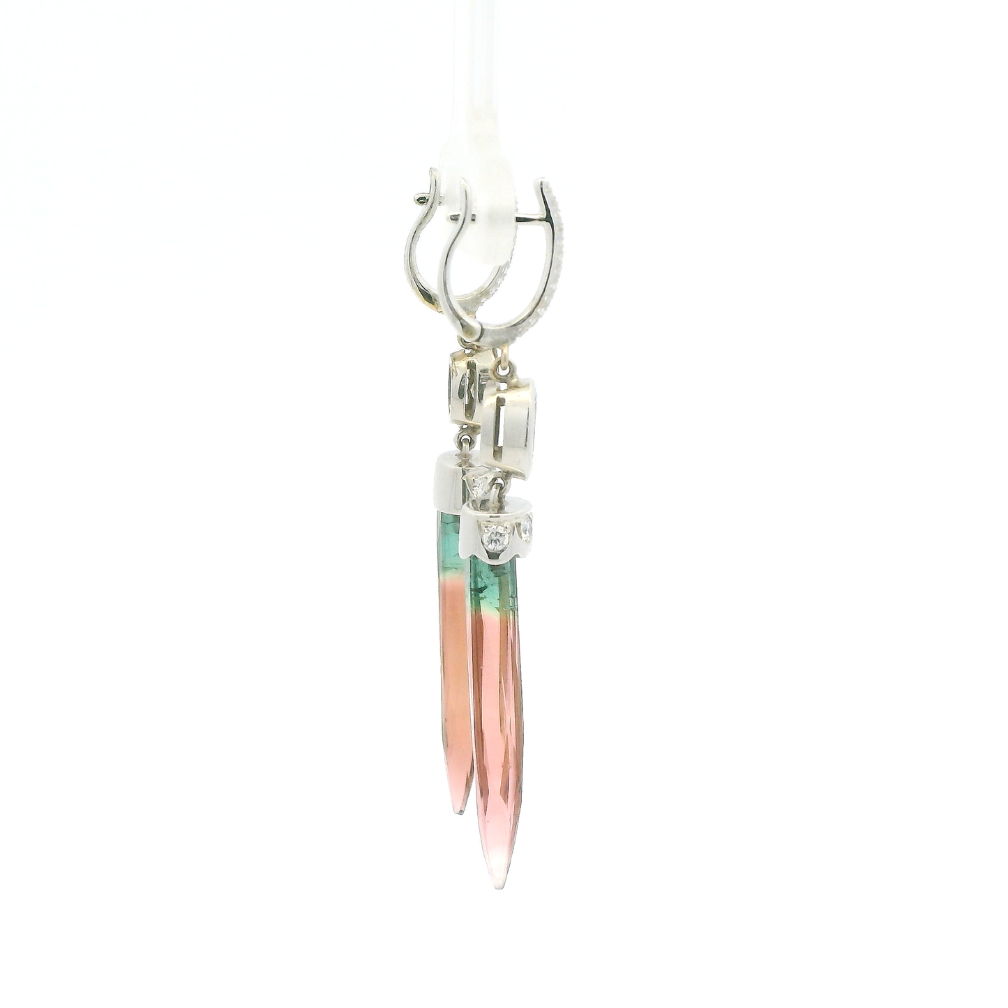 14kt-white-gold-dangle-earrings-with-diamond-and-watermelon-tourmaline