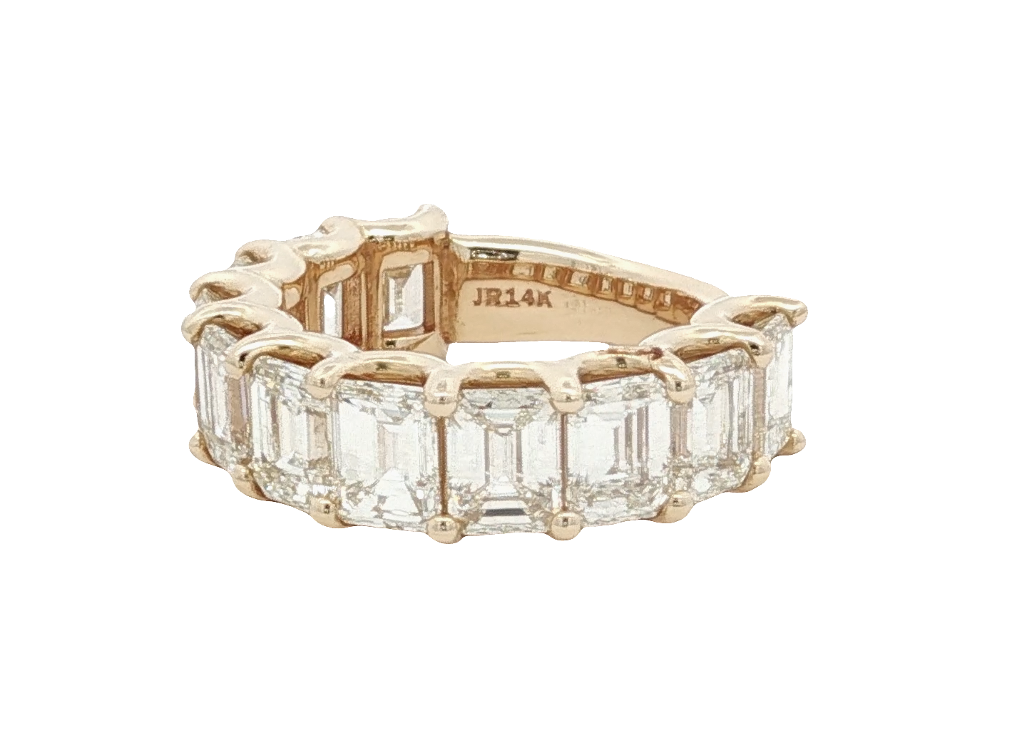 one-of-a-kind-yellow-gold-semi-eternity-ring-with-emerald-cut-diamonds