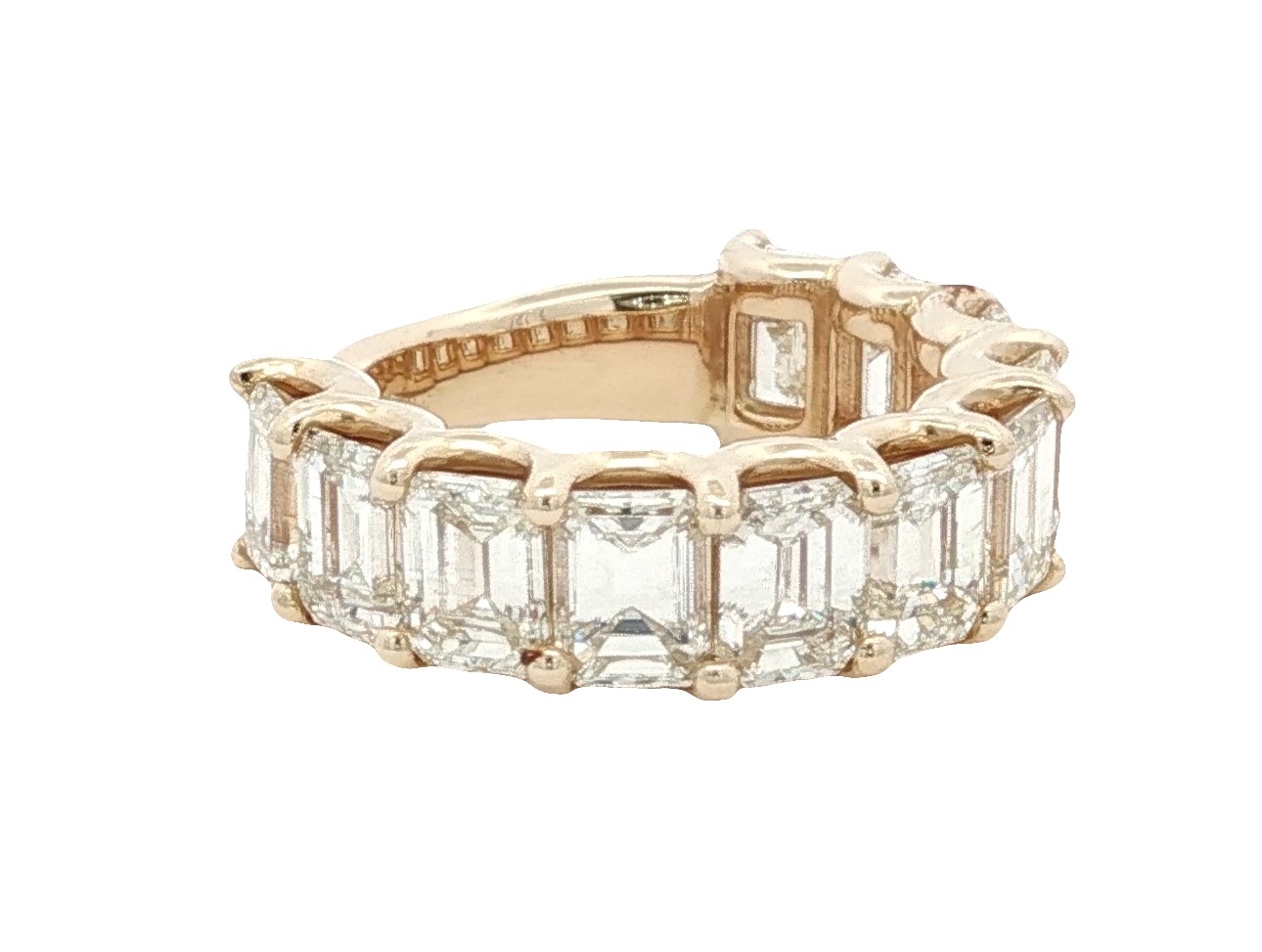 one-of-a-kind-yellow-gold-semi-eternity-ring-with-emerald-cut-diamonds