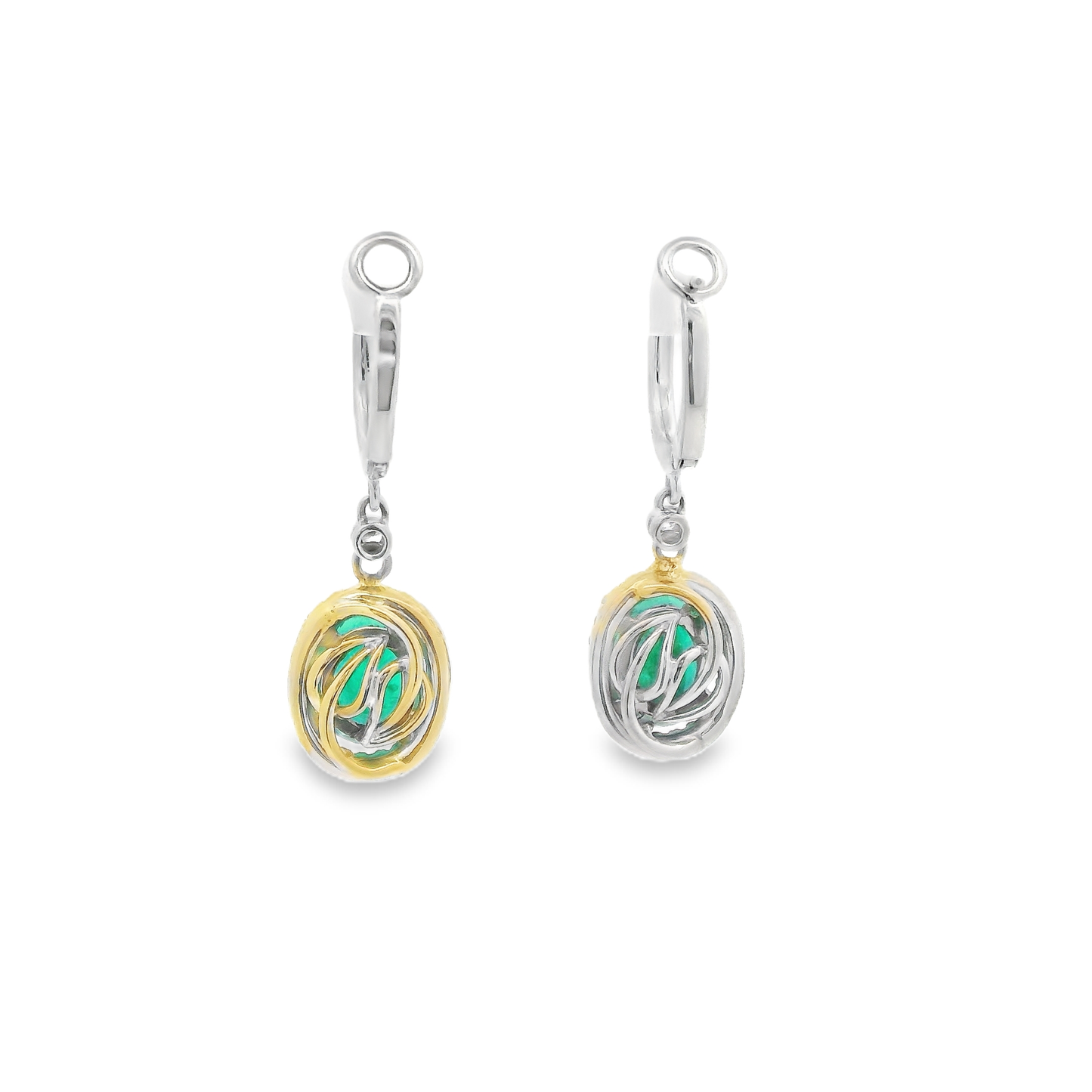 emerald-and-yellow-gold-dangle-earrings
