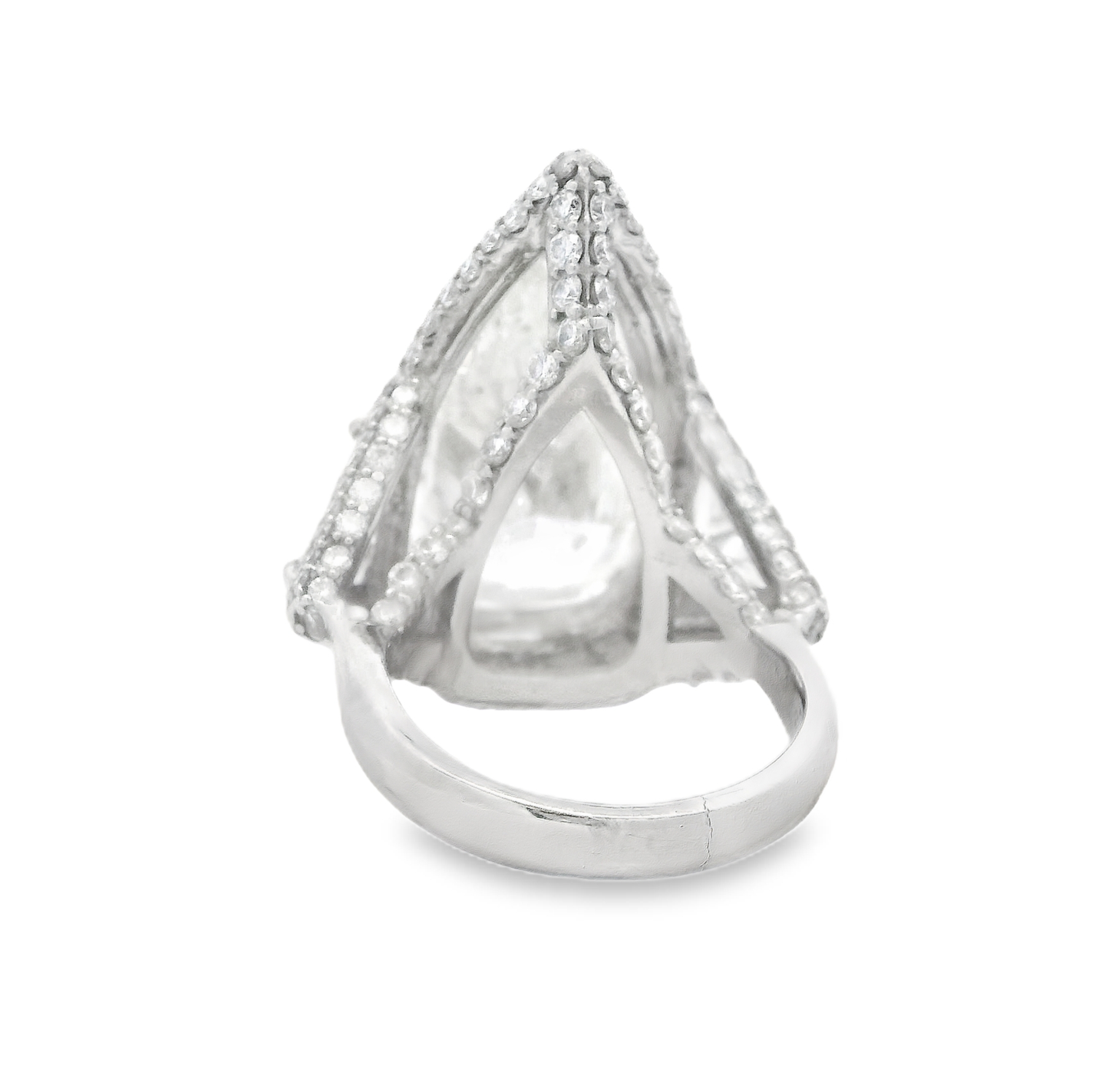 a-custom-made-platinum-cocktail-ring-with-pear-cut-diamond