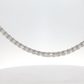 27.27CT, 85 stones, One of a kind Emerald Cut Diamond 18K White Gold Necklace