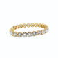 18KYG  Yellow Gold 26CT of Round Cut Diamond Tennis Bracelet