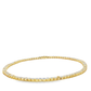 86 stone, 36.46 CT !! Emerald-Cut Diamond Yellow Gold Necklace