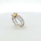 one-of-a-kind-18k-white-gold-ring-and-band-with-1-51-radiant-vvs2-fancy-yellow-diamond-and-13-stones-1-49ct