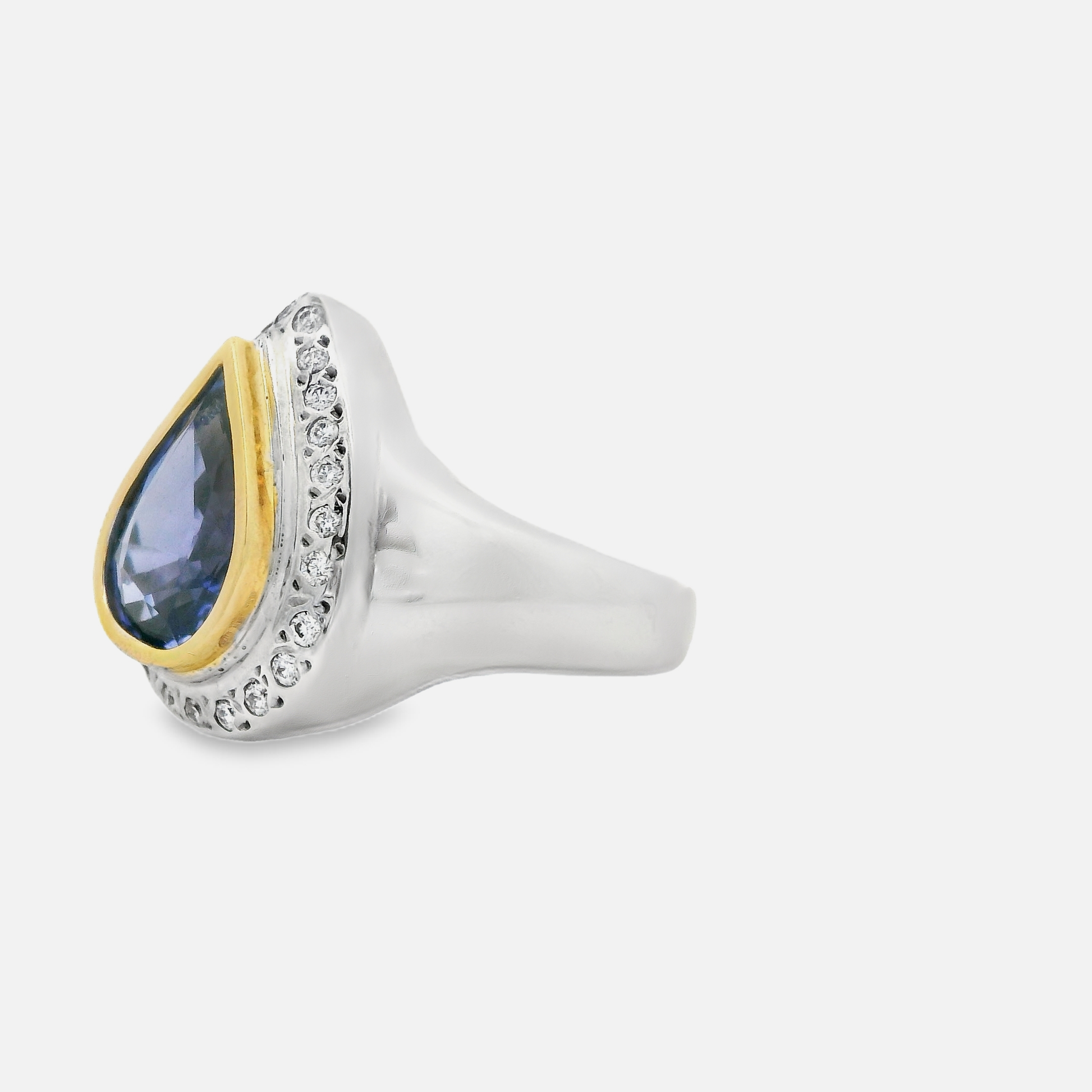 18kt-two-tone-cocktail-ring-with-pear-tanzanite