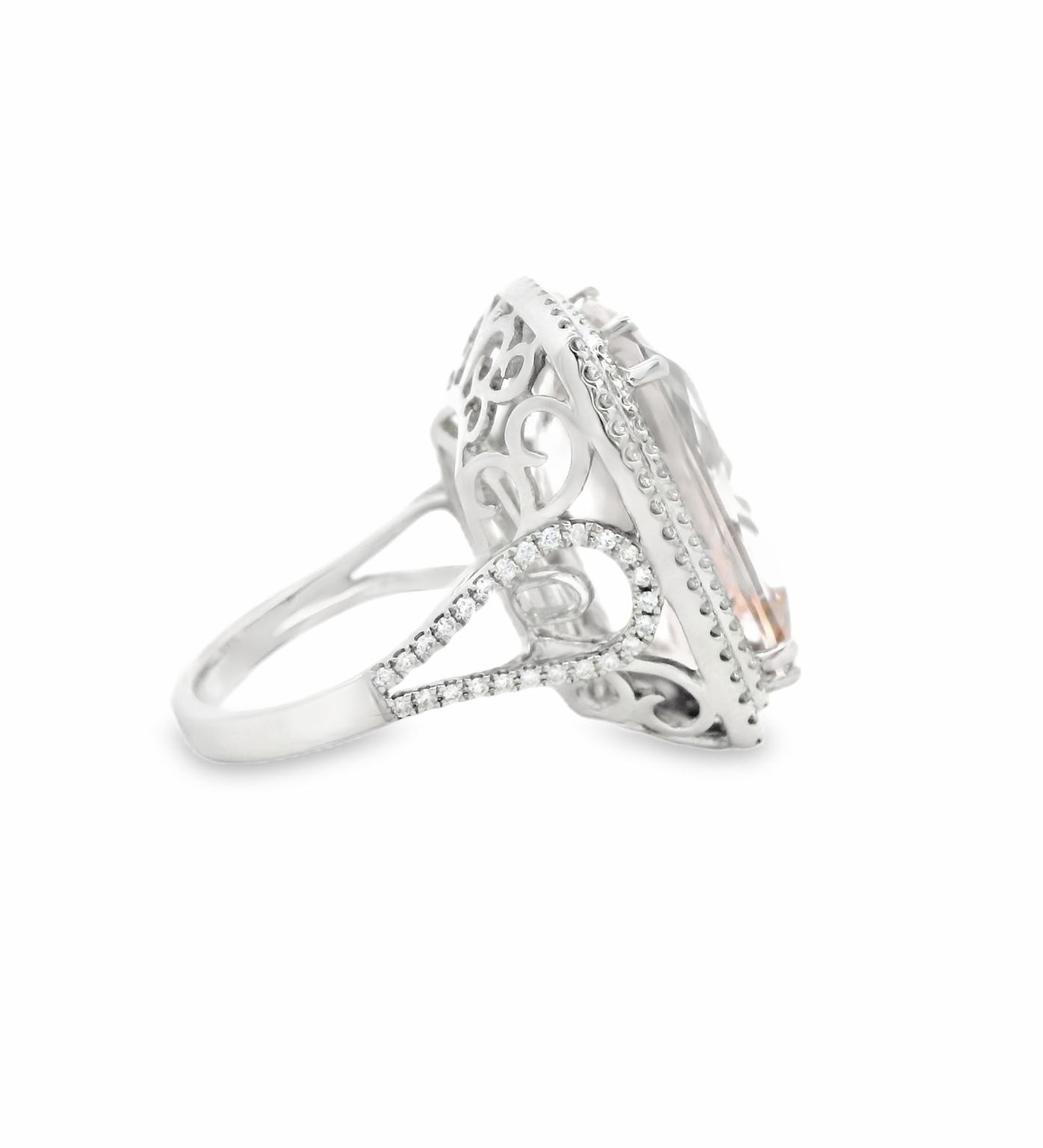 cushion-cut-morganite-cocktail-ring-in-18kt-white-gold