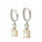 14kt-two-tone-gold-dangle-earrings-with-radiant-cut-fancy-yellow