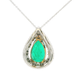 18kt-white-gold-necklace-with-pear-shaped-emerald-charm