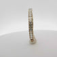 14KYG Emerald-Cut Diamond , 10.45 CT, Bangle Bracelet